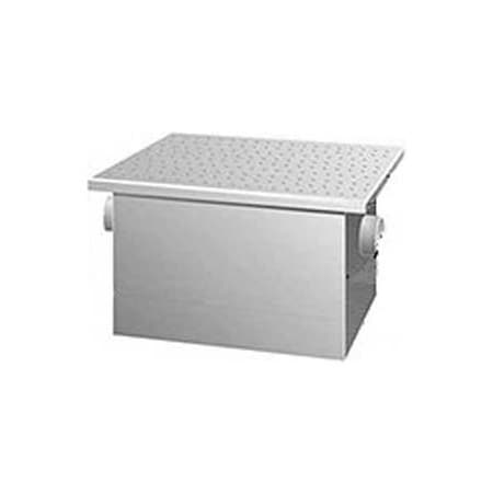 Rockford Separators Rockford - 3" Grease Interceptor - 50 LBS Capacity - 25 GPM - Stainless steel RP-25-SS